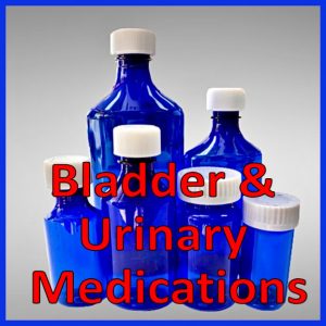 *Bladder/Urinary Medications